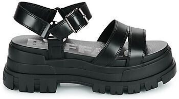 Buffalo Aspha TS Sandal Women Vegan Nubuck black