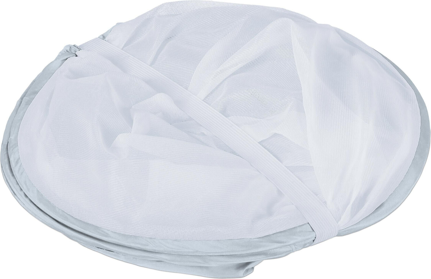 Relaxdays Fly hood 10041386, polyester, grey, foldable, 110 x 40 x 58 cm