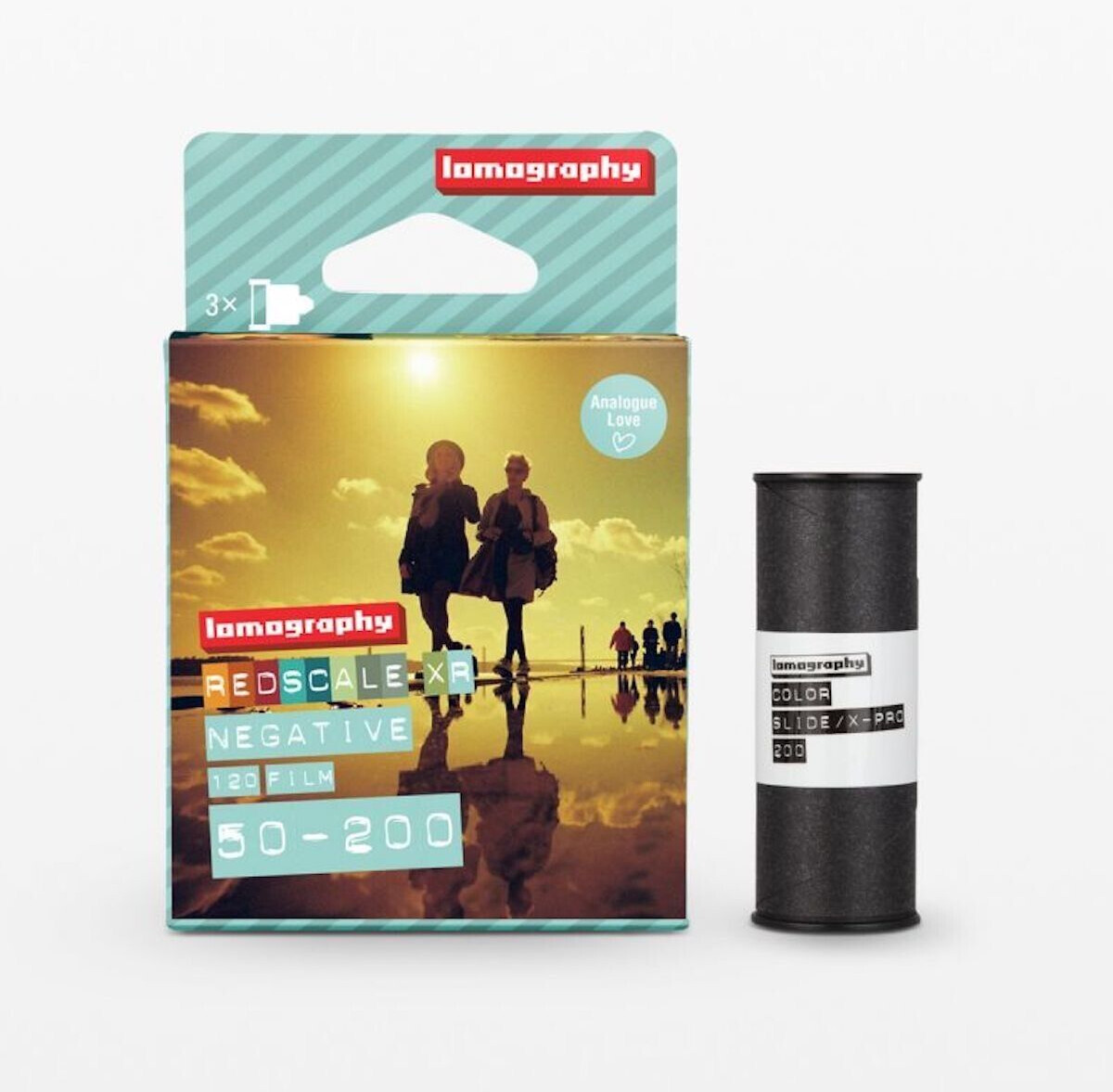 Lomography Redscale XR 120 ISO 50-200 3er Pack