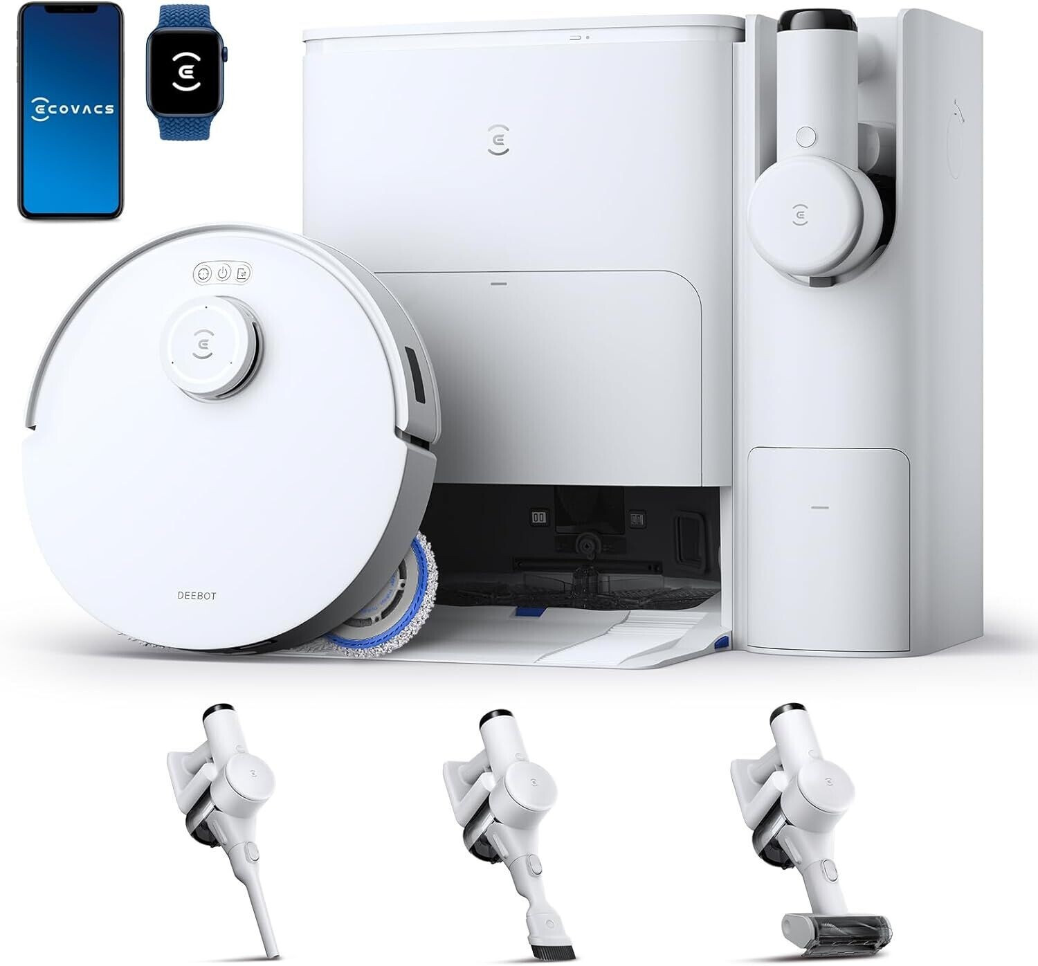 ECOVACS Deebot T30S Combo white