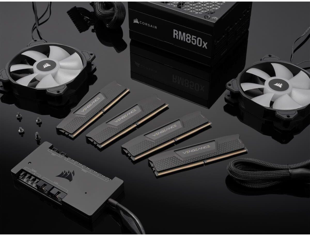 Corsair Vengeance 32GB DDR5-6000 CL38 (CMK32GX5M2B6000C38) ab 385 