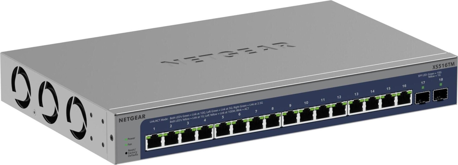Netgear 16-Port 10G Switch (XS516TM)
