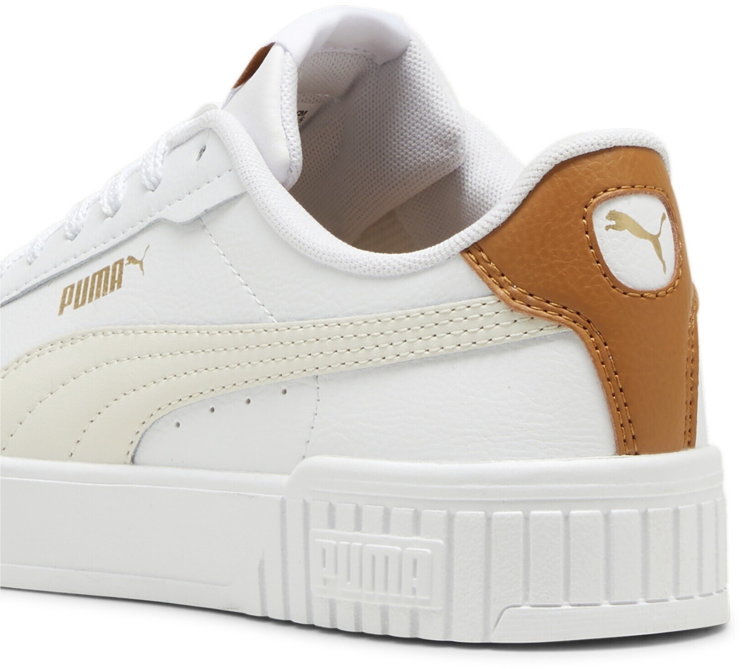 Puma Carina 2.0 Women puma white frosted ivory caramel latte desde 42 99 Compara precios en idealo