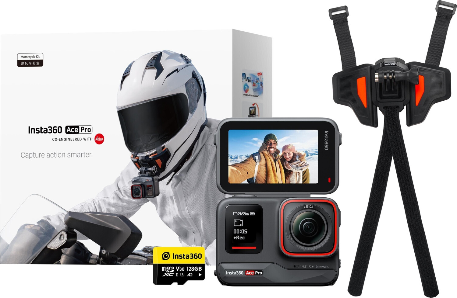 Insta360 Ace Pro Motorrad KIt ab 392,22 € | Preisvergleich bei idealo.de