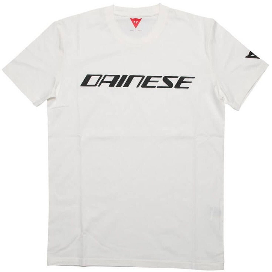 Dainese Logo Short Sleeve T-Shirt white/black