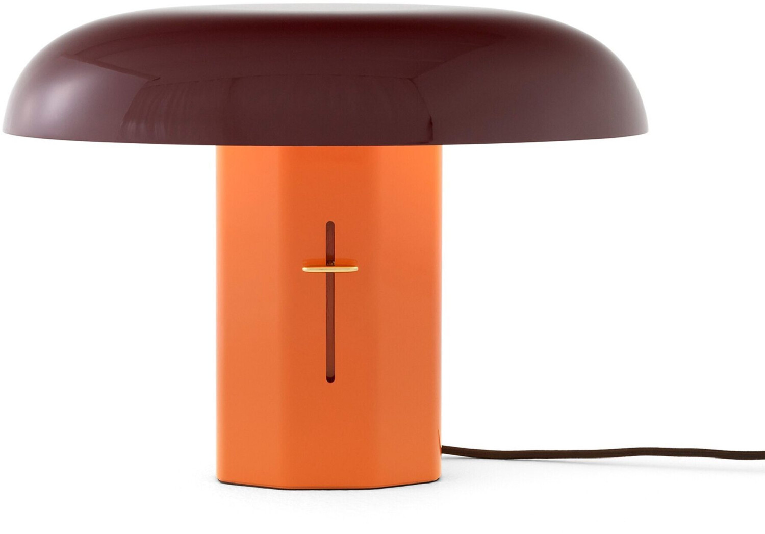 &Tradition Montera JH42 table lamp E14 40W x2/220-240V/50Hz / with plug type CEE 7/16 painted amber/ruby