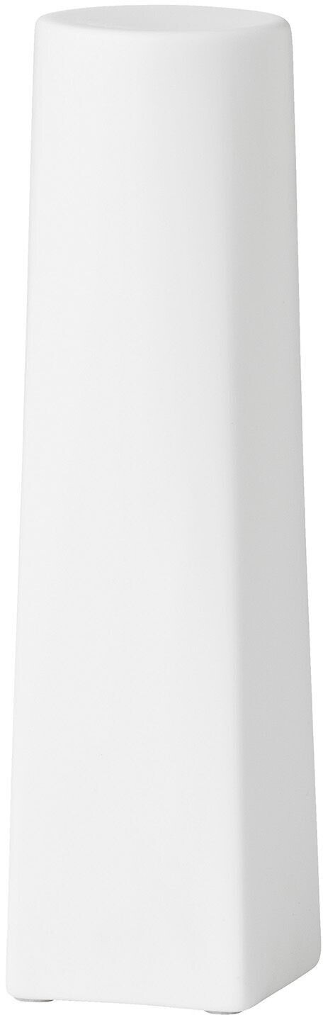 Audo Ignus LED candle porcelain HxØ22.5x6cm/with 3-stage dimming function matt white