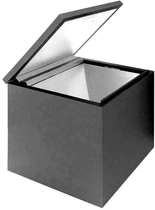 Cini&Nils Cini & Nils Cuboluce Wireless LED battery bedside lamp painted anthracite/semi-matt