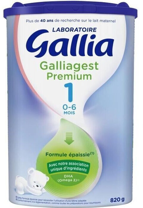 Gallia Galliagest Premium 1er âge (820 g)