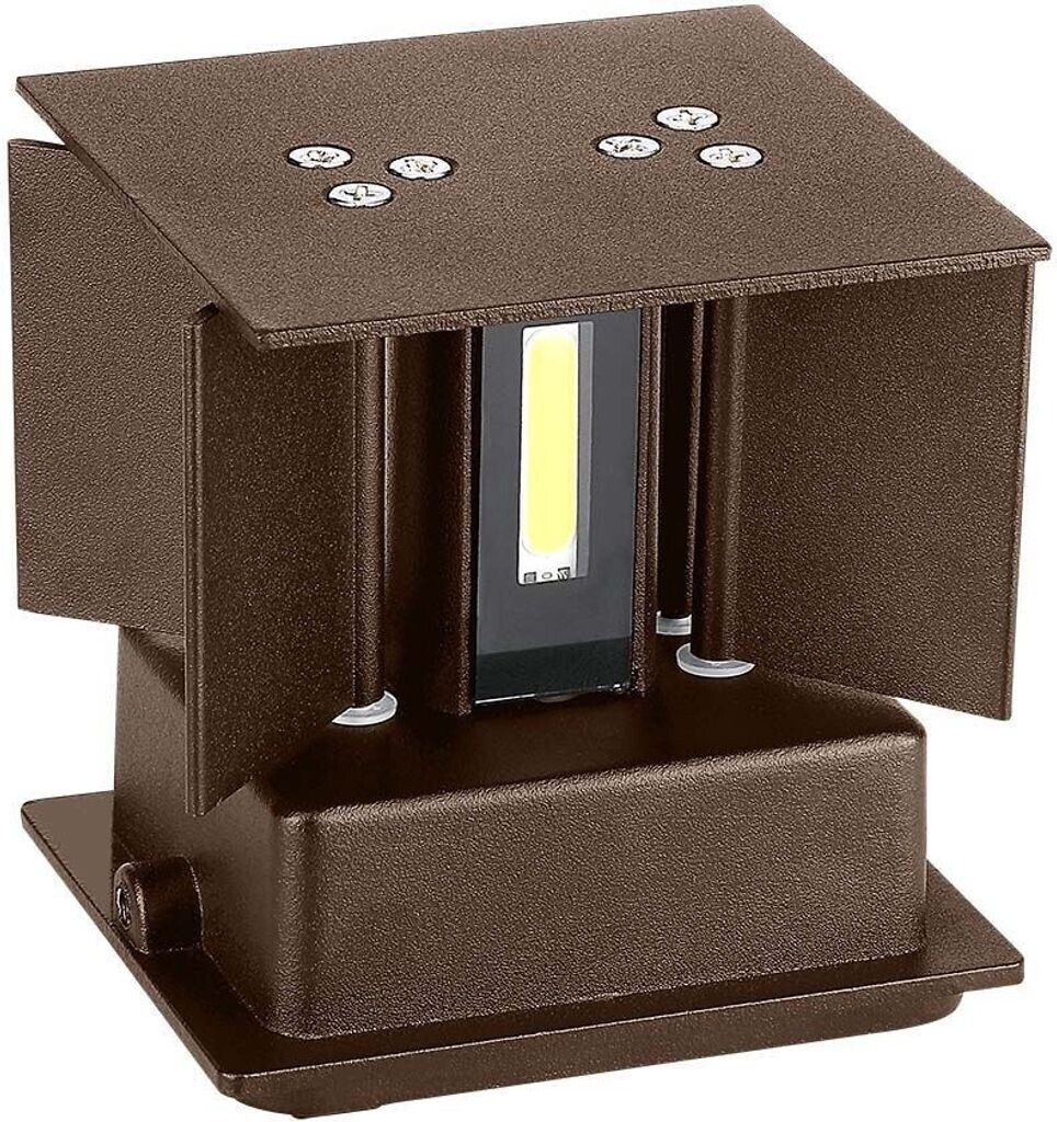 V-TAC LED outdoor wall light LED/11W/230V 3000K IP65 brown