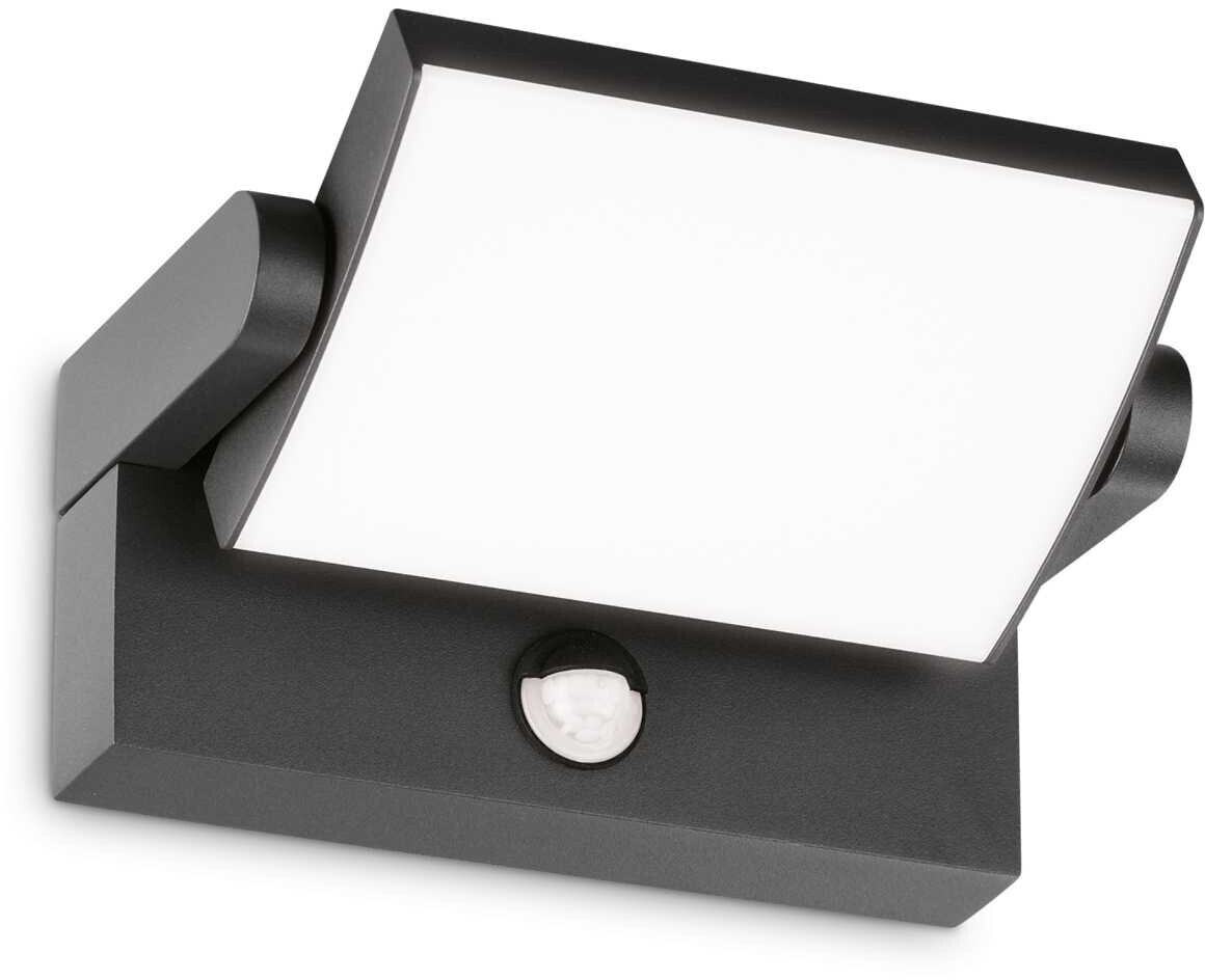 IDEAL LUX LED outdoor wall light with sensor LED/20.5W/230V anthracite