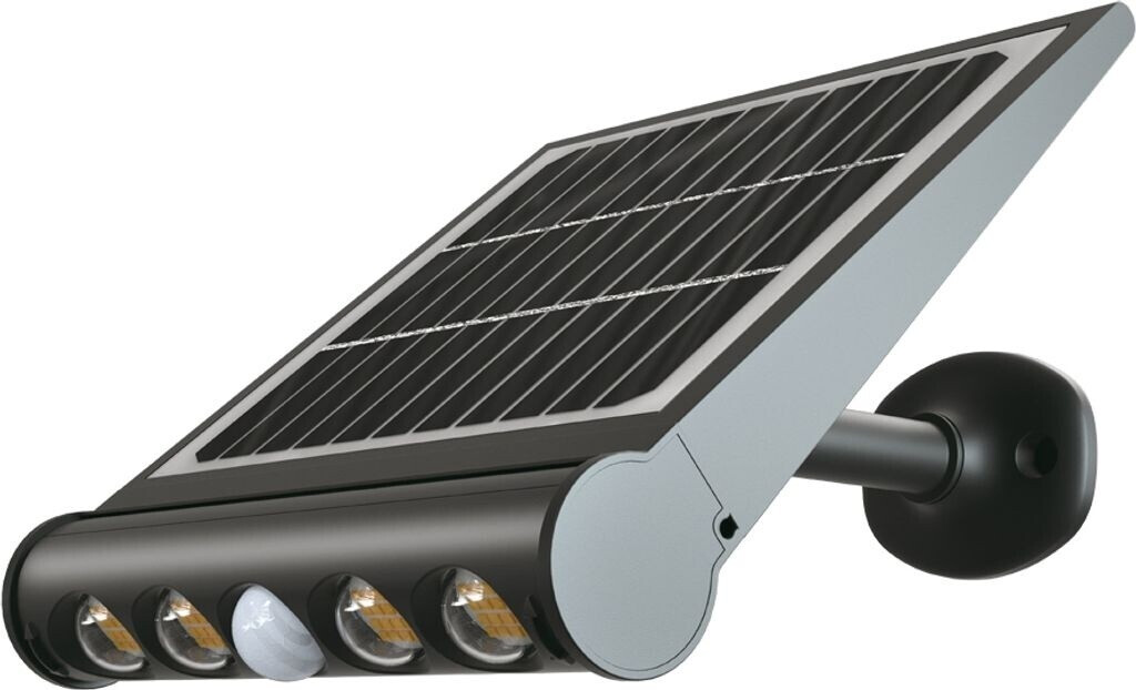 V-TAC LED solar wall light with sensor LED/8W/3.7V IP65 6000K