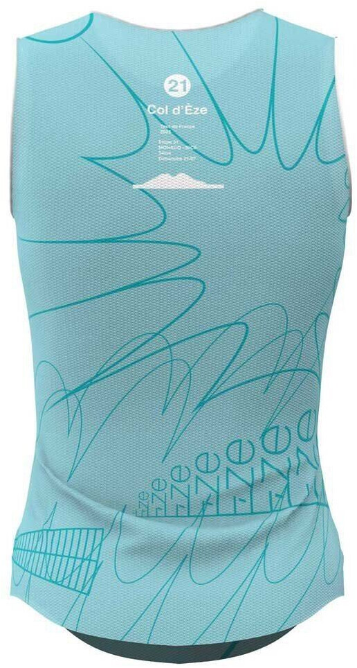 Santini Nice Tour De France Official Sleeveless Base Layer (RE002GLL4NICE-Print) blue