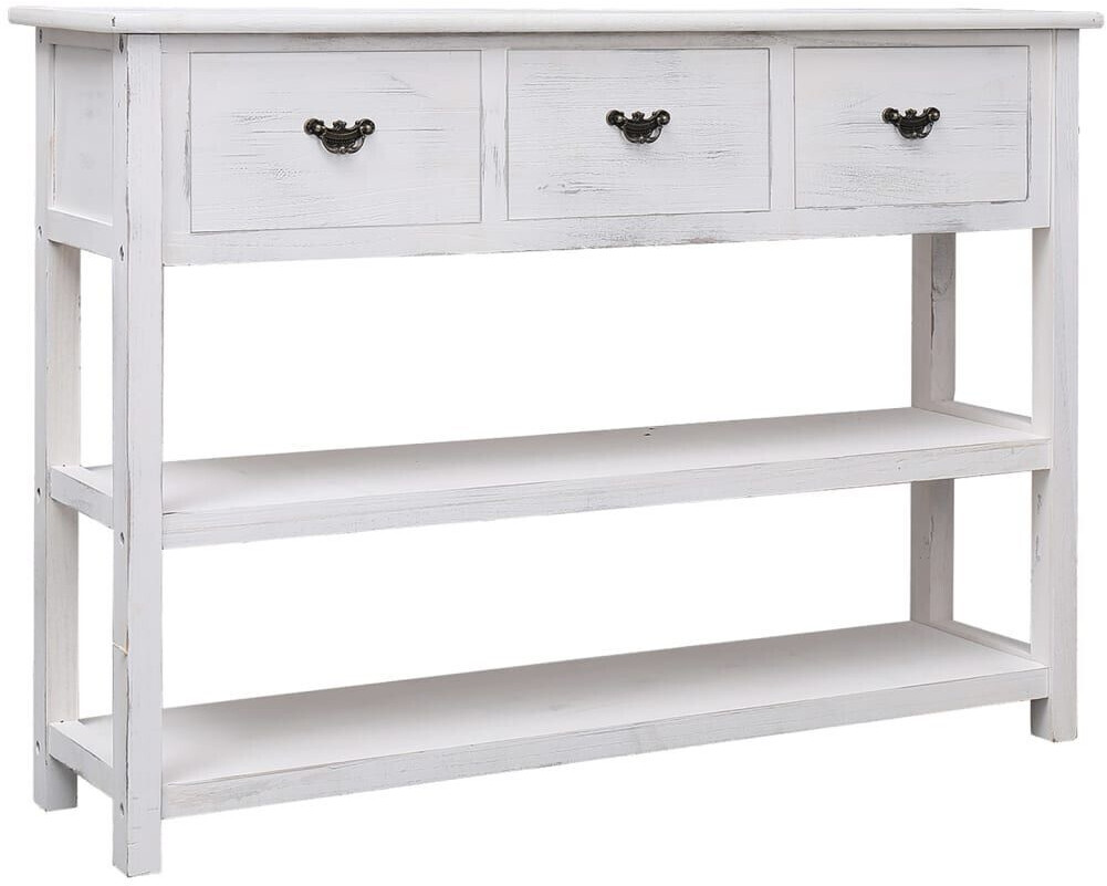 vidaXL Sideboard solid Paulownia wood 108x76cm (338552)