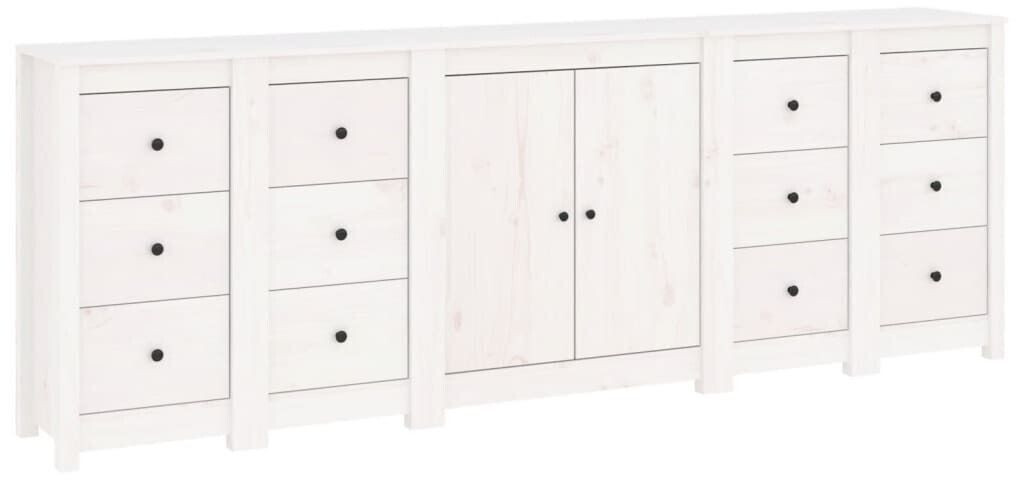 vidaXL Sideboard solid pine wood 230x80cm (3114085)