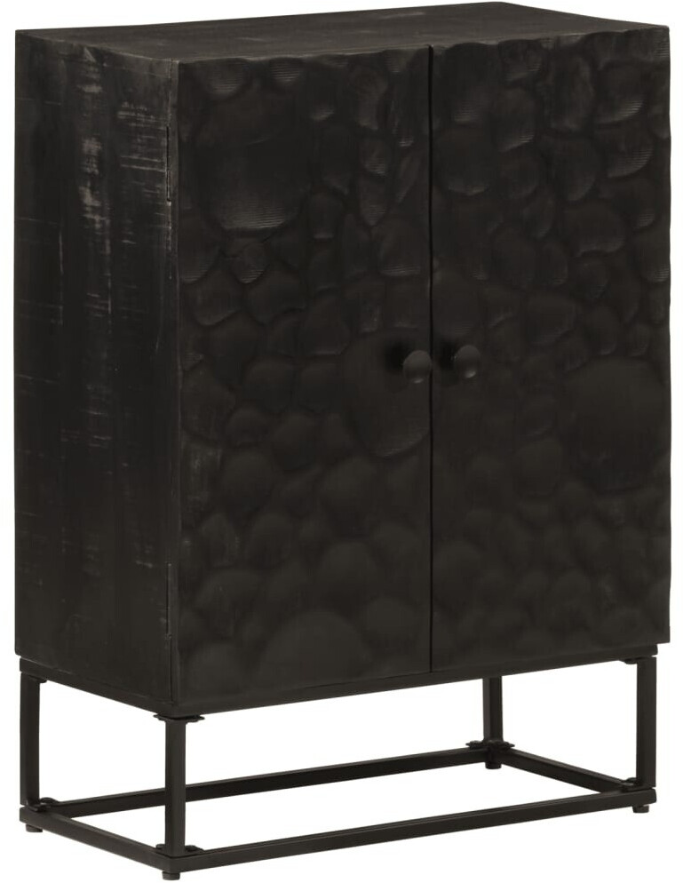 vidaXL Sideboard solid wood mango and iron 55x76cm (372005)