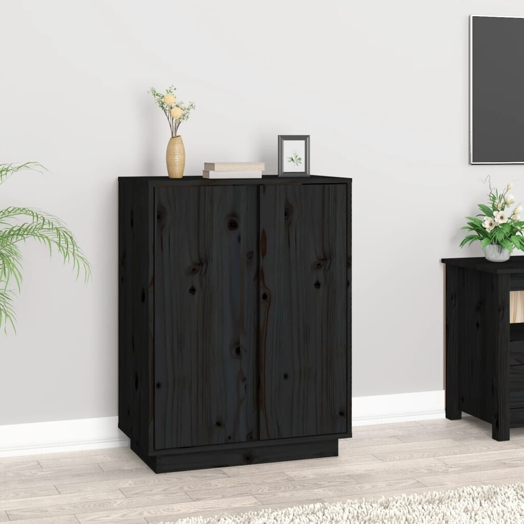 vidaXL Sideboard solid pine wood 60x80cm (814493)