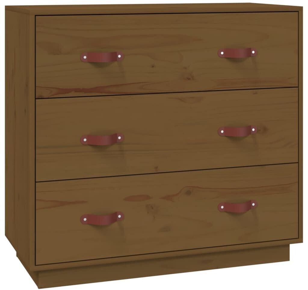 vidaXL Sideboard solid pine wood 80x75cm (820110)