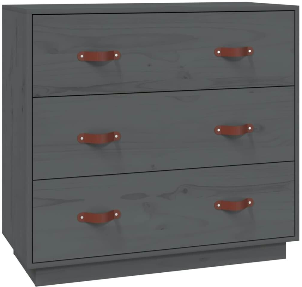 vidaXL Sideboard solid pine wood 80x75cm (820109)