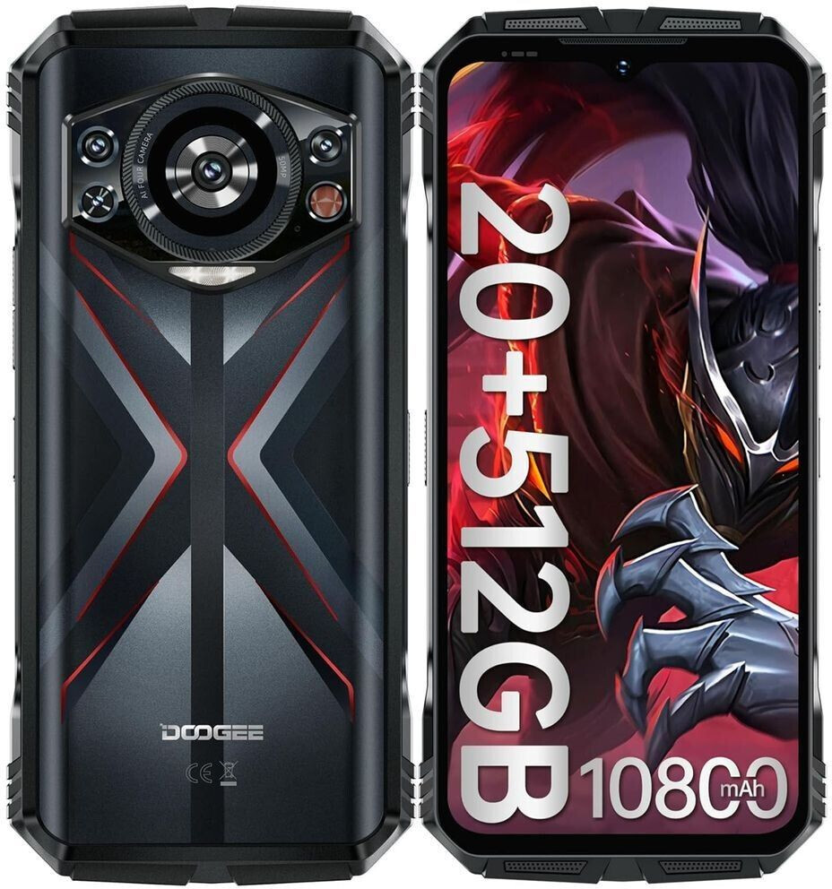 Doogee S118 rouge