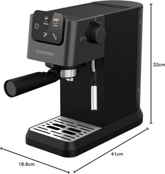 Grundig KSM 4330 Siebträgermaschine Schwarz, Bild 7