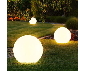 ETC Shop Kugel led Gartenlampen mit Strom Leuchtkugeln für Garten