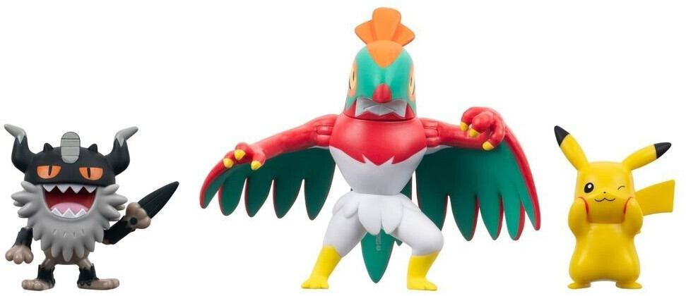 Jazwares Pokemon Battle Figure Set Pikachu Mauzinger Resladero (PKW3601)