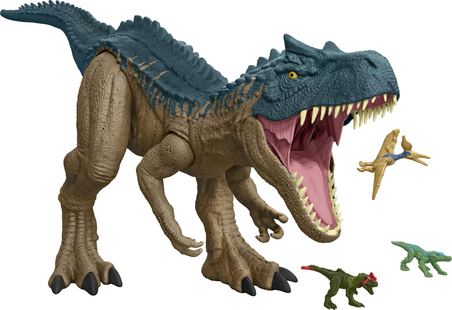 Mattel Jurassic World Chaos Theory Netflix Riesendino Allosaurus HRX53 Les Soldes arrivent le 8 janvier 2025 idealo