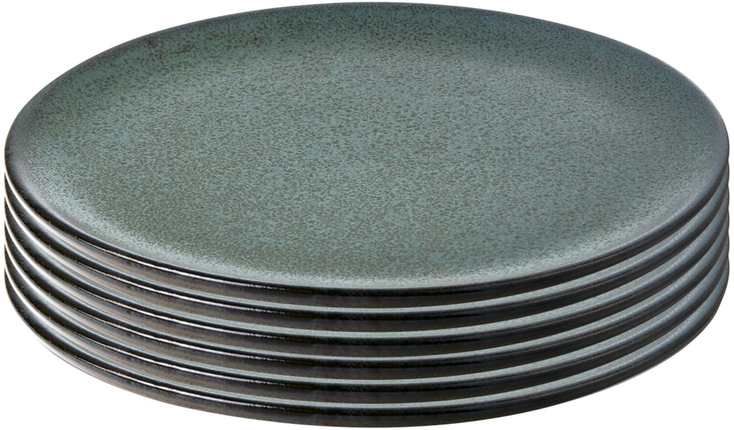 Aida Raw dinner plates 28 cm set of 6, Northern Green - Northern Green