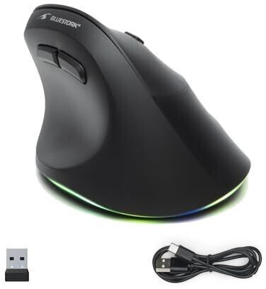 Bluestork ERGO LUMI sans fil noir