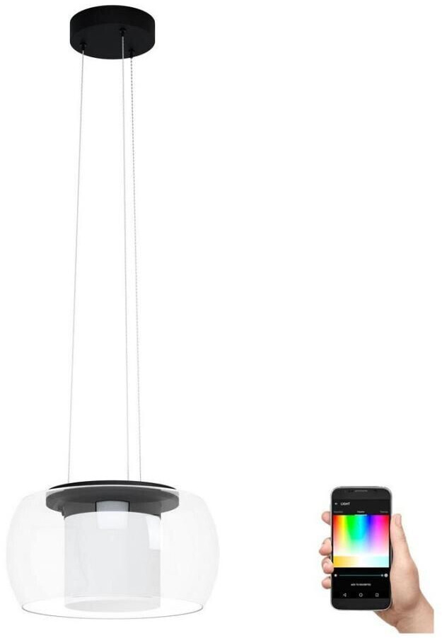 Eglo 99023 - LED RGB dimmer chandelier on cord BRIAGLIA-C LED/24.8W/230V