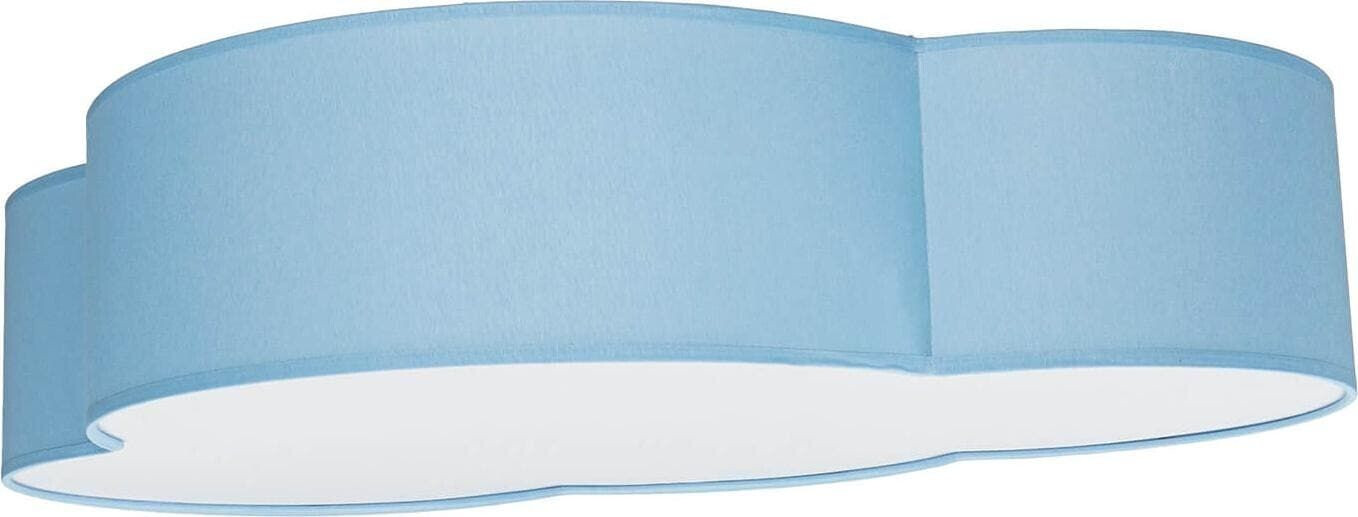 Licht-Erlebnisse Ceiling lamp cloud blue 4x E27 children's room light ceiling cloud lamp - light blue