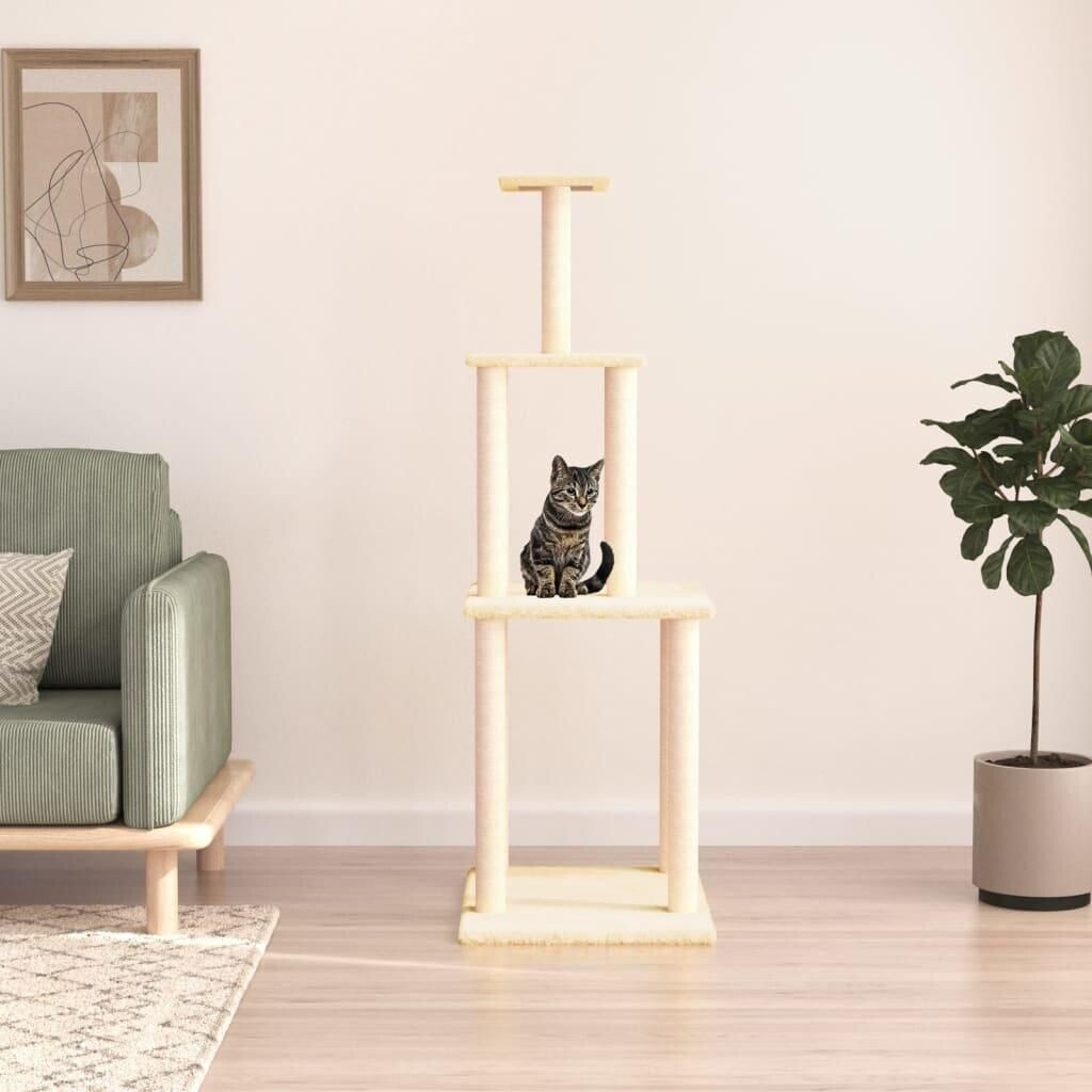 vidaXL Cat Scratching Post dark grey 149cm (171743)