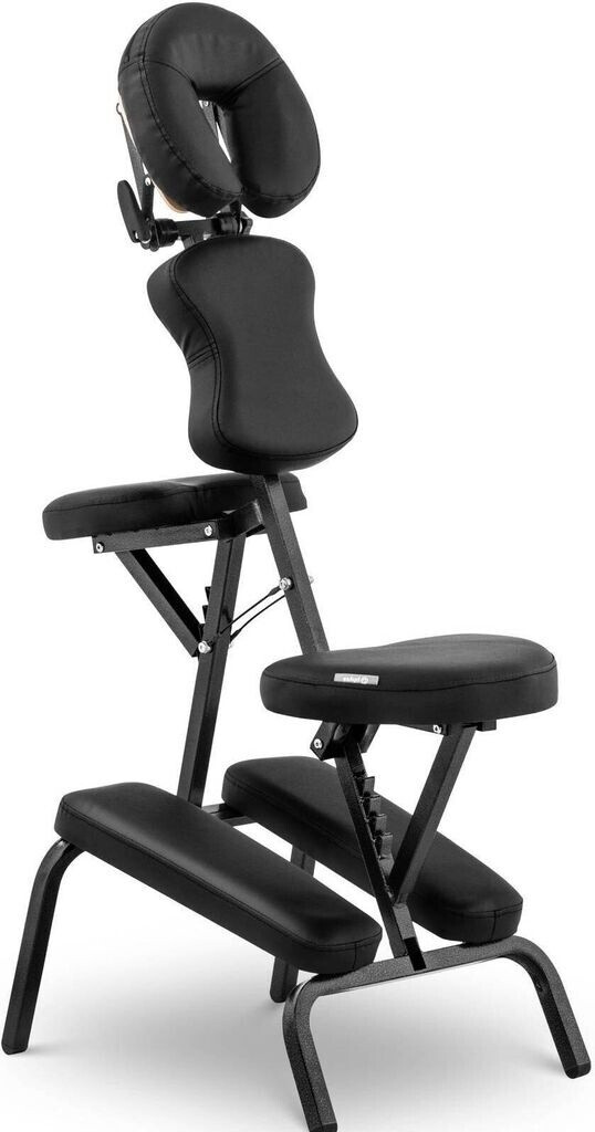 Physa Montpellier massage chair foldable 26 x 46 x 104 cm black