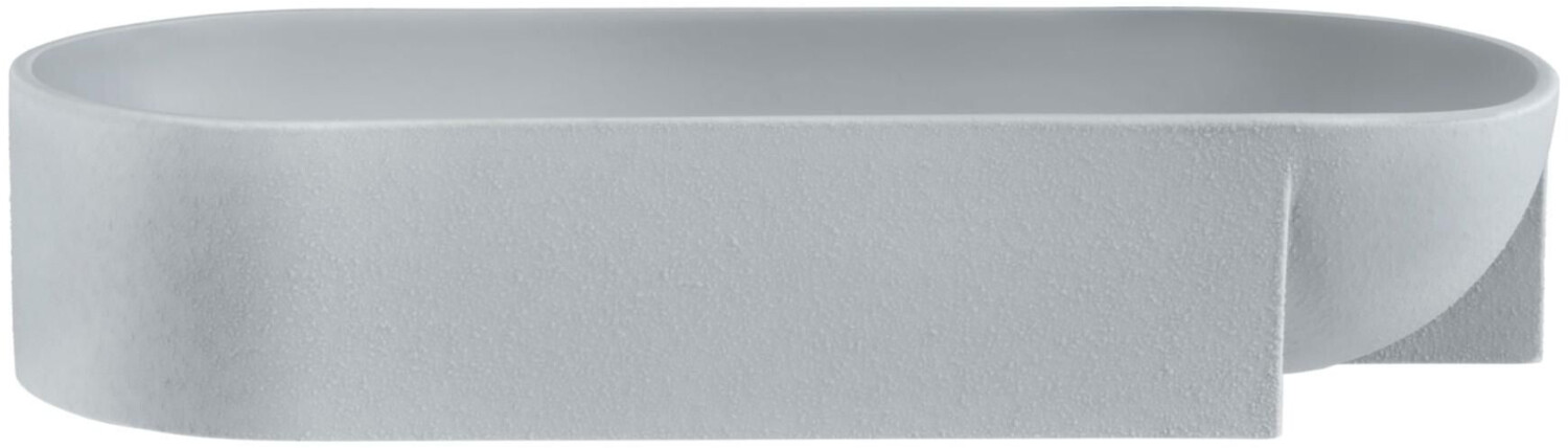 iittala Kuru bowl, 370 x 75 mm, light gray