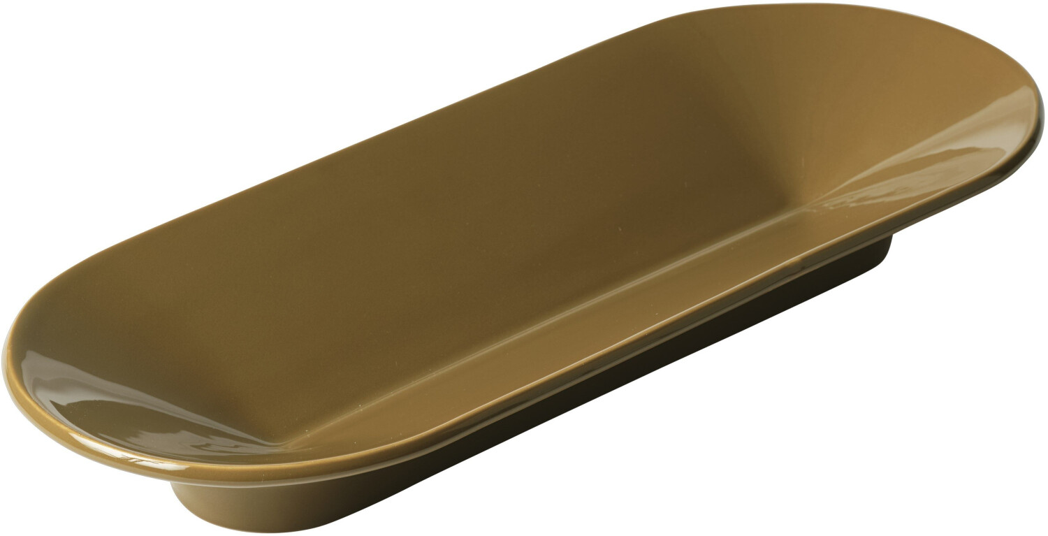 Muuto Mere bowl, 51.5 x 21.5 cm, brown-green