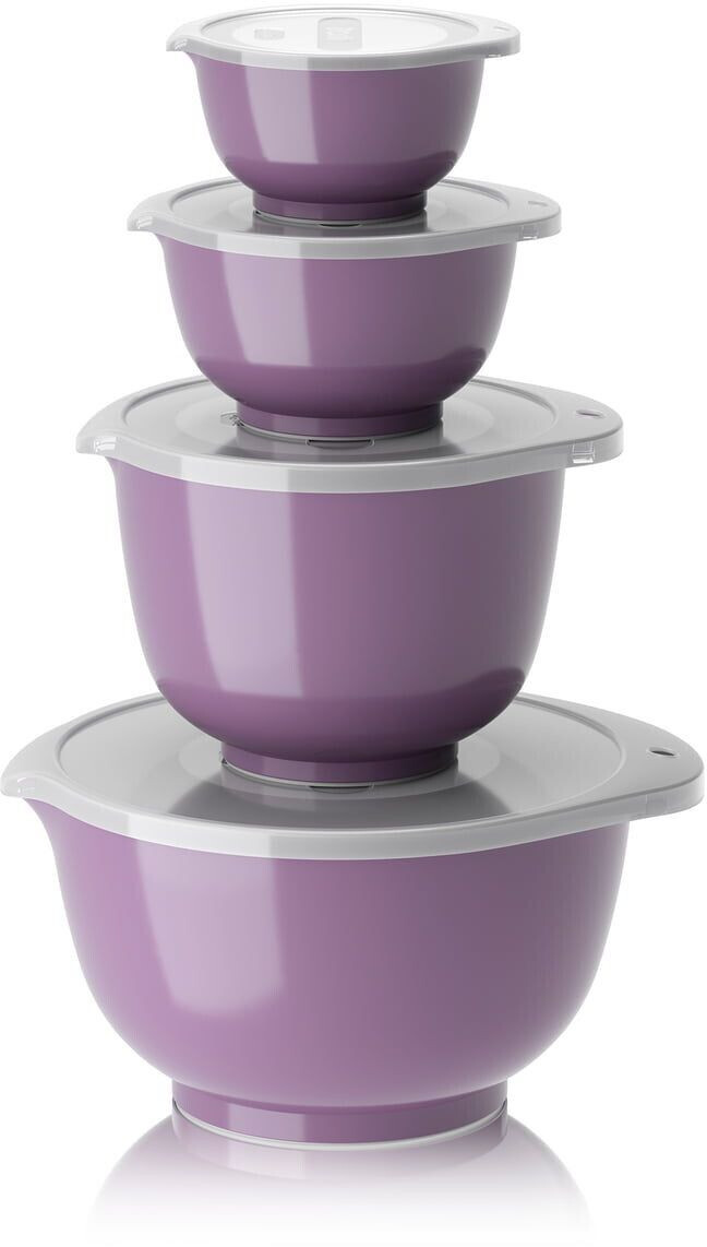 Rosti Mepal Margrethe mixing bowl set, 0.25 - 3 l, lavender (8 pieces)
