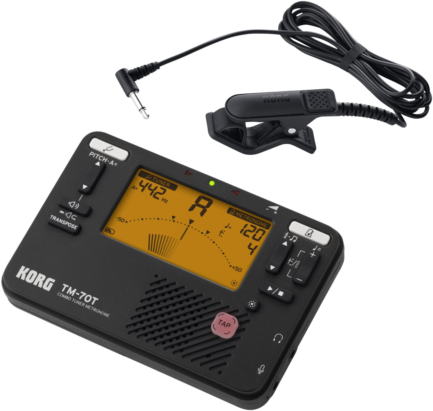 Korg Combo Tuner TM-70 CBK