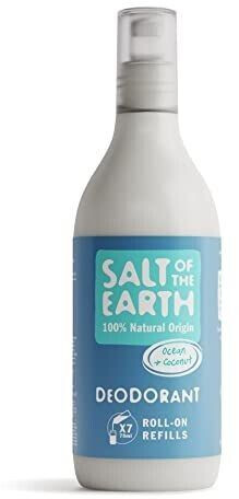 Salt of the Earth Natural Deodorant Roll On Refill Ocean & Coconut 525ml