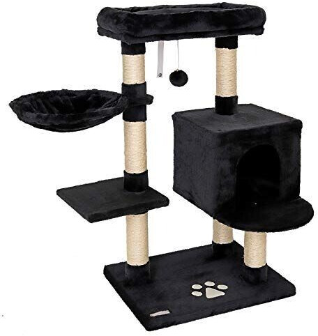 Lionto Cat Scratching Post 93cm black (KB00437)