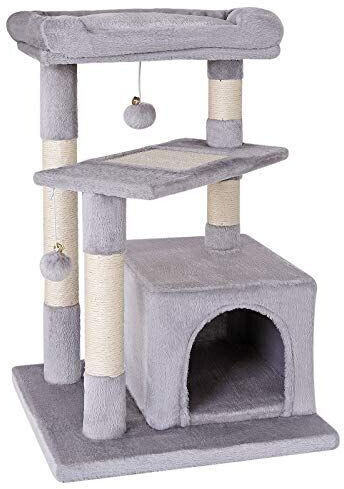 Lionto Cat Scratching Post 75cm light grey (KB00735)
