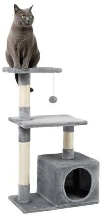 Lionto Cat Scratching Post 85cm light grey (KB00253)