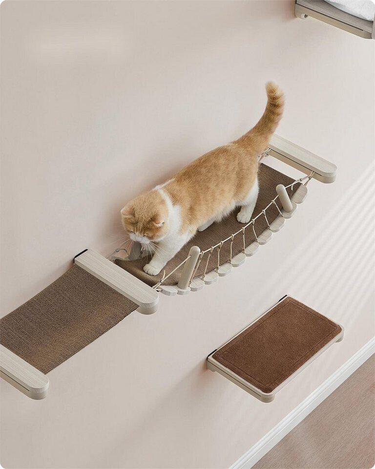 Feandrea Clickat cat bridge cat shelf wall