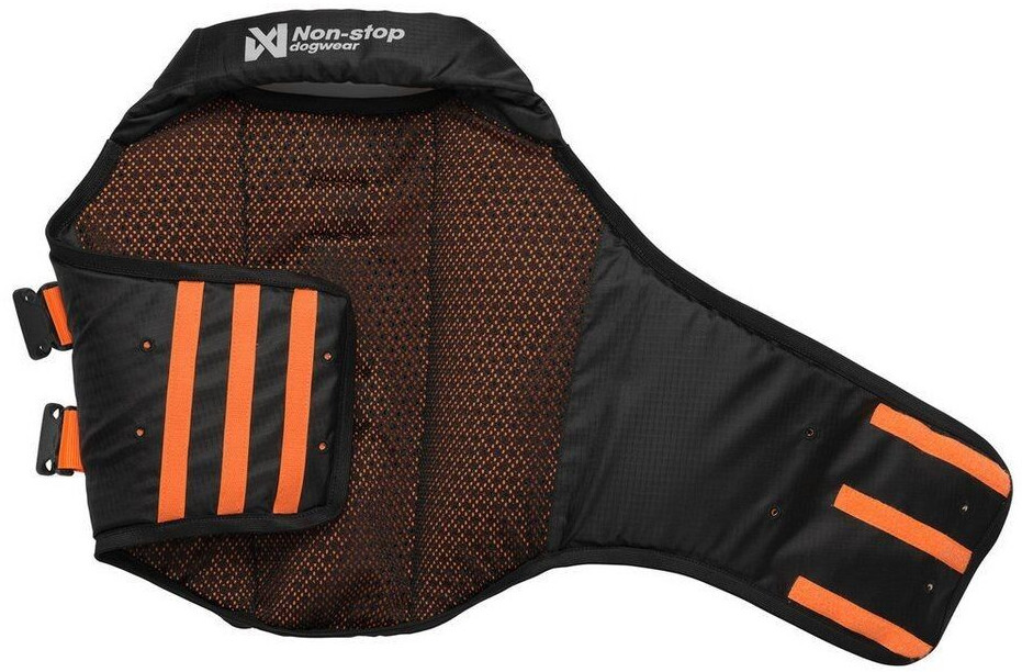 Non-stop dogwear Gilet de sauvetage pour chien 4 Black/Orange Non-stop dogwear Gilet de sauvetage pour chien 4 Black/Orange