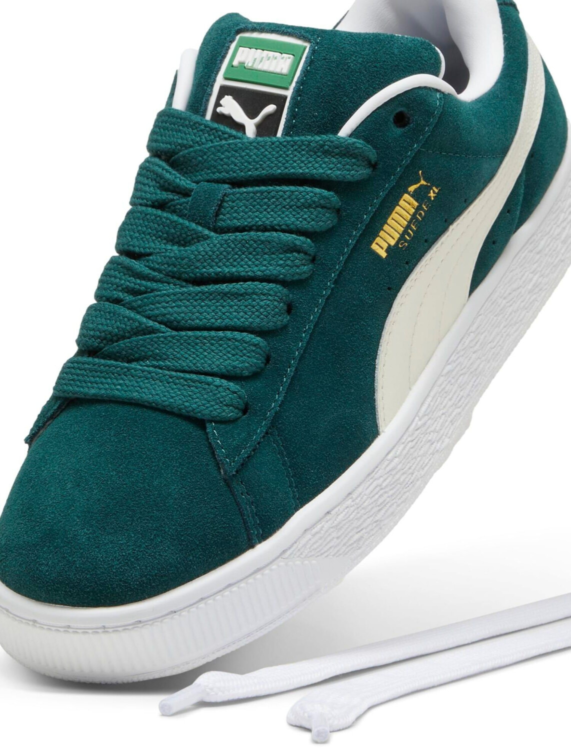 All green suede pumas outlet