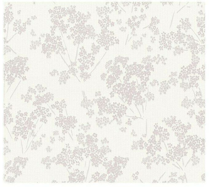 A.S. Creation Casual Living flowers white/rose