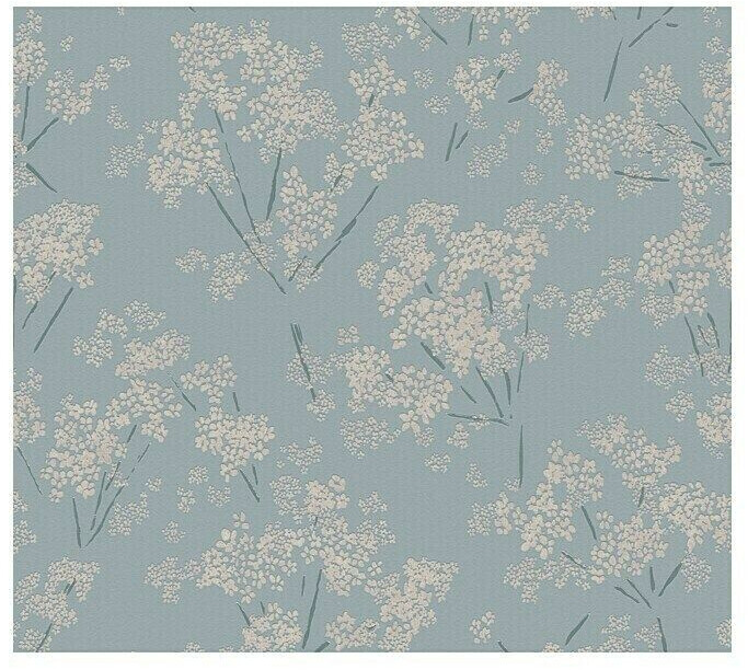 A.S. Creation Casual Living flowers blue/beige/turquois