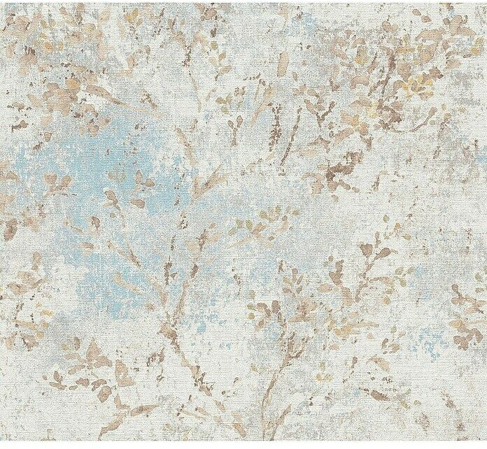 A.S. Creation Stories of Life Zweig blue-beige-Gold