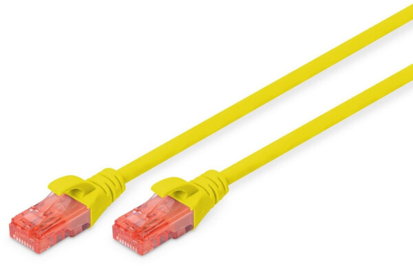 Digitus CAT 6 U/UTP Patchkabel 1m gelb, Bild 2