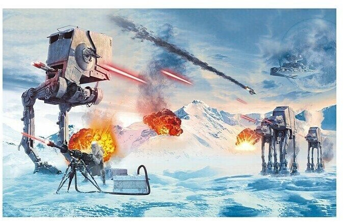 Komar Star Wars Hoth Showdown (400 x 250 cm)